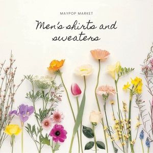 Men’s shirts and sweaters